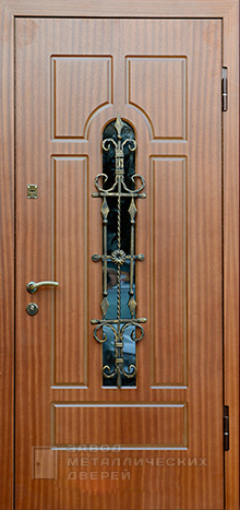 Фото «Дверь с ковкой №19» в Подольску