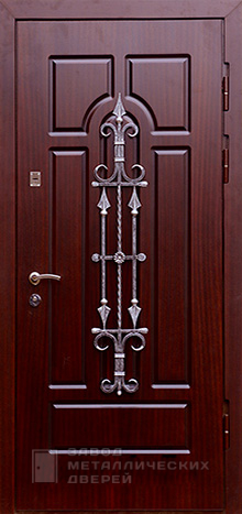 Фото «Дверь с ковкой №18» в Подольску