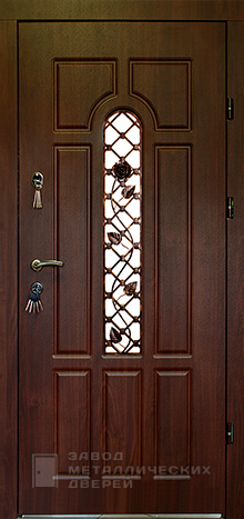 Фото «Дверь с ковкой №10» в Подольску