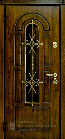 Фото «Дверь с ковкой №11» в Подольску