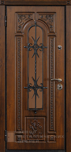 Фото «Дверь с ковкой №7»  в Подольску