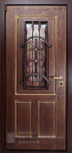 Фото «Дверь с ковкой №20»  в Подольску