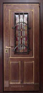 Фото «Дверь с ковкой №20» в Подольску