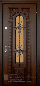 Фото «Дверь с ковкой №14» в Подольску