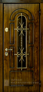 Фото «Дверь с ковкой №12» в Подольску
