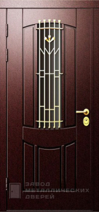 Фото «Дверь с ковкой №15»  в Подольску