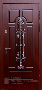 Фото «Дверь с ковкой №18» в Подольску
