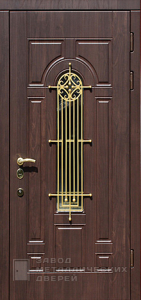 Фото «Дверь с ковкой №6» в Подольску