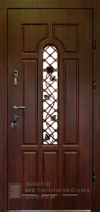 Фото «Дверь с ковкой №10» в Подольску